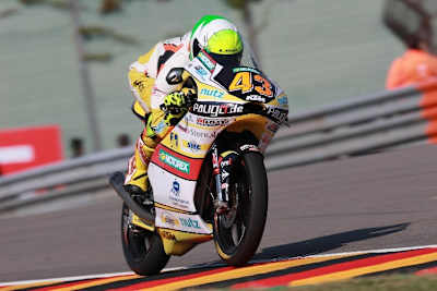 Luca Grünwald auf der Moto3-KTM