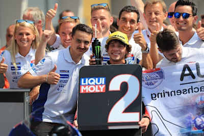 Platz 2 auf dem Sachsenring für Prüstel-GP-Pilot Marco Bezzecchi