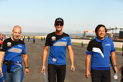 Michael van der Mark verschaffte sich zu Fuß einen Eindruck