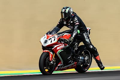 Max Scheib auf der MV Agusta