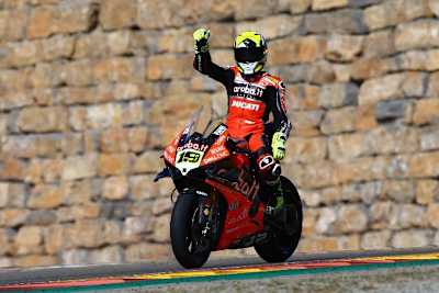 Die Siegesserie von Alvaro Bautista hält weiter an	