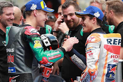 Fabio Quartararo jagte Marc Márquez schon einen Rekord ab