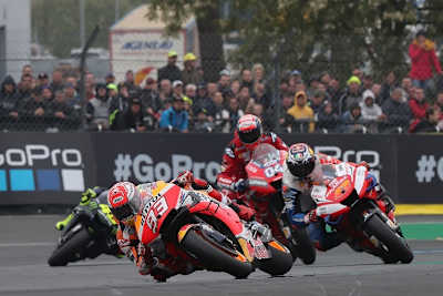 In Le Mans hielten Ducati & Co. nur zu Beginn mit Márquez mit