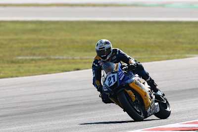 Randy Krummenacher ist auch in Donington in guter Form