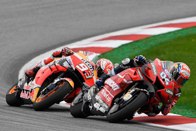 Andrea Dovizioso war auch 2019 der härteste Widersacher von MotoGP-Weltmeister Marc Márquez