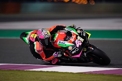 Aleix Espargaró schaffte es mit seiner Aprilia auf Platz 6