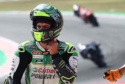 Cal Crutchlow schied in Valencia mit einem Surz aus
