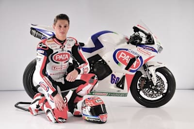 Michael van der Mark mit seiner 2014er Honda CBR600RR