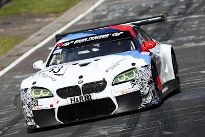 Der BMW M6 GT3 mit den neuen Evo-Teilen