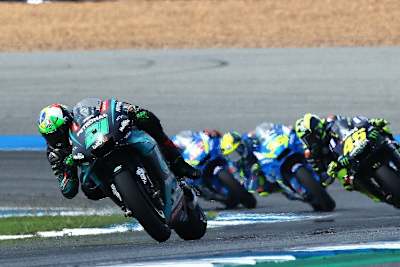 Franco Morbidelli: Hier vor Rossi und den Suzuki-Piloten