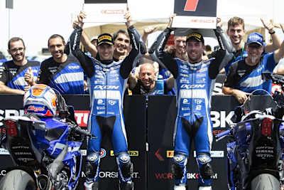 Jules Cluzel und Corentin Perolari (v.l.)