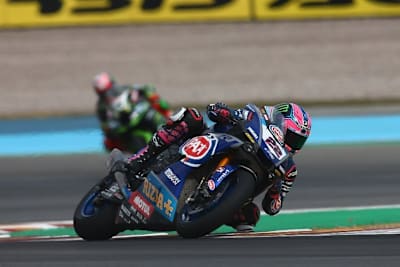 Alex Lowes rettete Platz 5 vor Leon Haslam ins Ziel