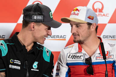 Jack Miller (rechts) ist bereits ein heißer Kandidat für das Ducati Werksteam: Passt Quartararo dazu?