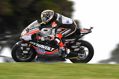 Tom Lüthi hofft auf ein trockenes Rennen am Sonntag