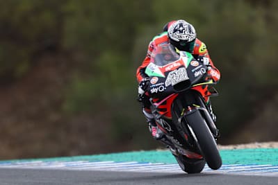 Aprilia-Werksfahrer Aleix Espargaró hätte gerne schon in Jerez die neue RS-GP getestet