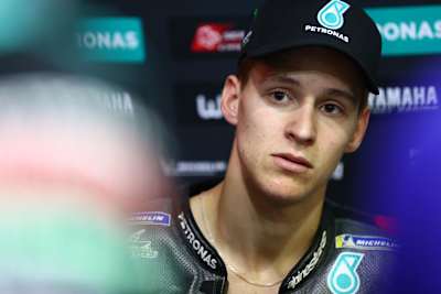 Fabio Quartararo schielt mit einem Auge in Richtung MotoGP-Titel