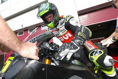 Es wird noch dauern, bis Cal Crutchlow wieder auf seine Honda steigen darf