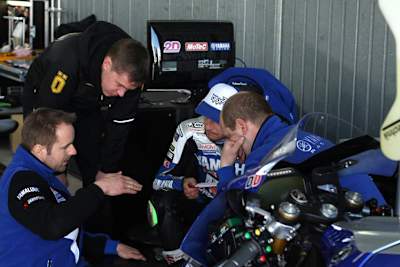 Max Neukirchner arbeitet mit seinen Mechanikern das zweite Jahr zusammen