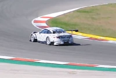 Massiver Heckflügel beim neuen GT3-Modell