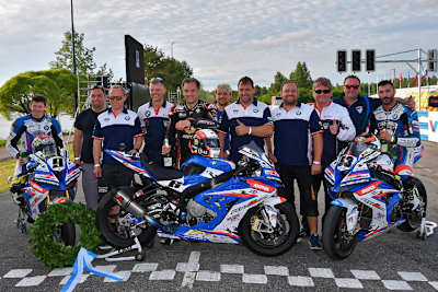 Das Team Penz13.com BMW Motorrad Motorsport in Imatra