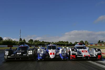 Porsche, Toyota und Audi am Nürburgring