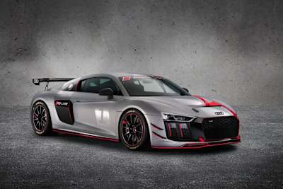 So soll der neue Audi R8 LMS GT4 aussehen