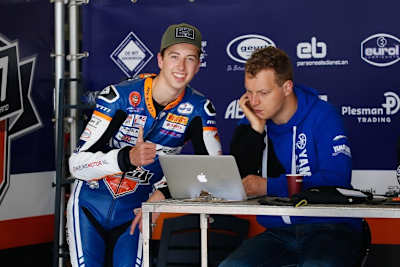 Vasco van der Valk (li.) will weiter IDM fahren