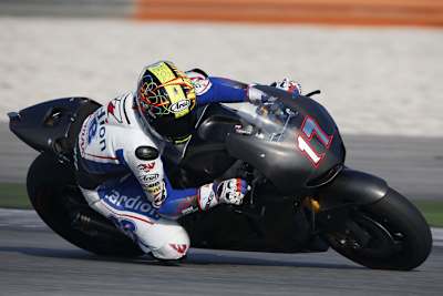 Karel Abraham beim misslungenen Debüt auf der Production-Honda RCV1000R