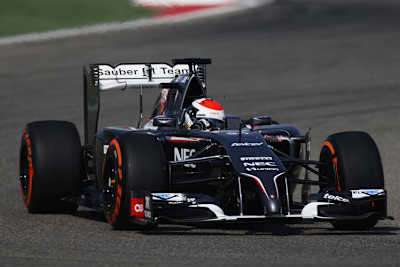 Adrian Sutil: Am ersten Bahrain-Testtag der Fleissigste