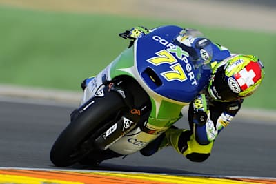 Driftkünstler Domi Aegerter in Valencia