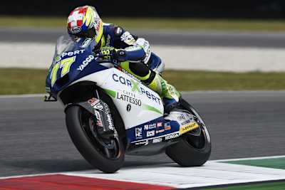 Domi Aegerter in Mugello auf der Suter MMX2