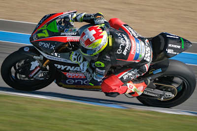 Dominique Aegerter auf der KTM des Kiefer-Teams