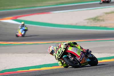 Montag-Test in Aragón: Domi Aegerter auf der KTM