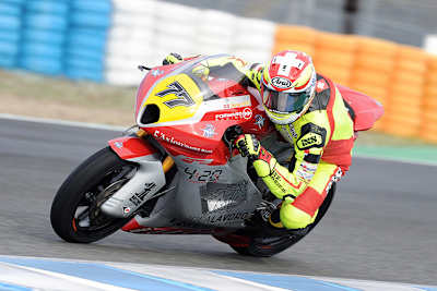 Domi Aegerter heute in Jerez auf der MV Agusta