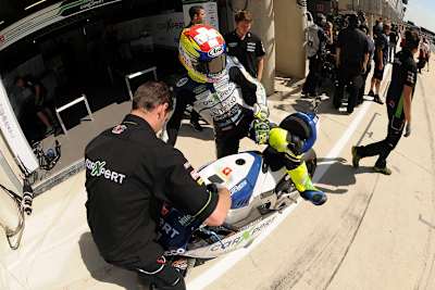 Dominique Aegerter übte sich in Le Mans in Selbstkritik: «Ich weiss, dass ich lernen muss, die Bremse etwas früher loszulassen»