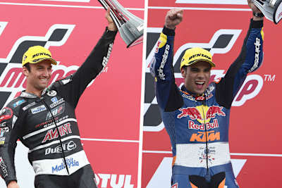Johann Zarco und Miguel Oliveira standen in Assen auf dem obersten Treppchen