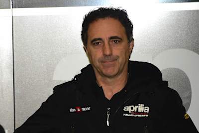 Aprilia-Rennleiter Romano Albesiano