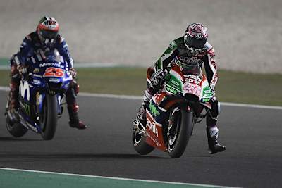 Aleix Espargaró hielt sich von Viñales, der Sechster wurde