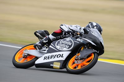 Alex Rins beim Valencia-Test