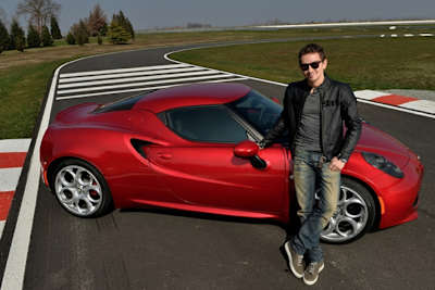 Jorge Lorenzo auf der Alfa-Teststrecke in Balocco