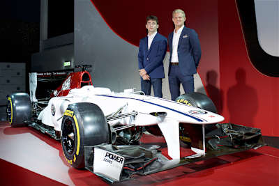 Charles Leclerc und Marcus Ericsson