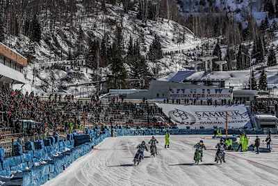 Das altehrwürdige Medeu-Stadion in Almaty