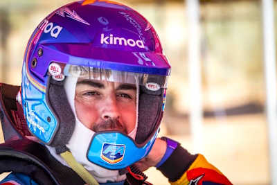 Fernando Alonso in Barcelona