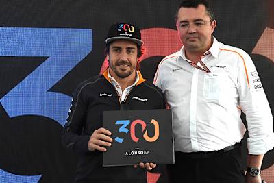 Fernando Alonso und Eric Boullier: Drei Jahre mit Honda waren hart