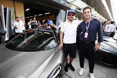 Fernando Alonso und Jimmie Johnson