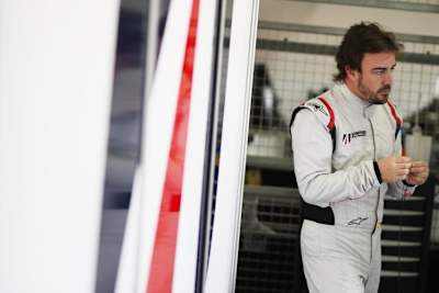 Fernando Alonso im Overall von United Autosports