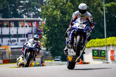 Der Yamaha-Pilot in Zolder
