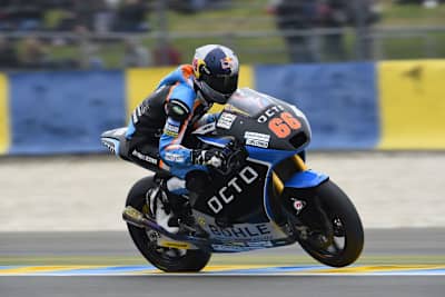 Florian Alt hat in der Moto2-WM noch mit sich und der Suter zu kämpfen