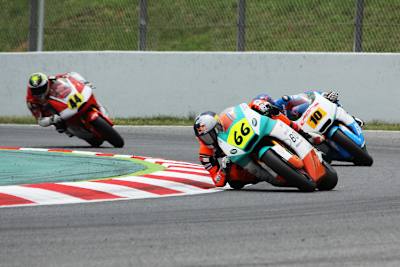 Florian Alt und Jesko Raffin kämpfen um den Moto2-Titel