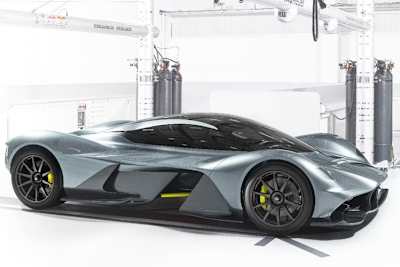 Der neue Supersportler vom Typ AM-RB 001